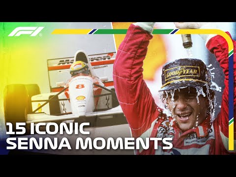 15 Iconic Ayrton Senna Moments