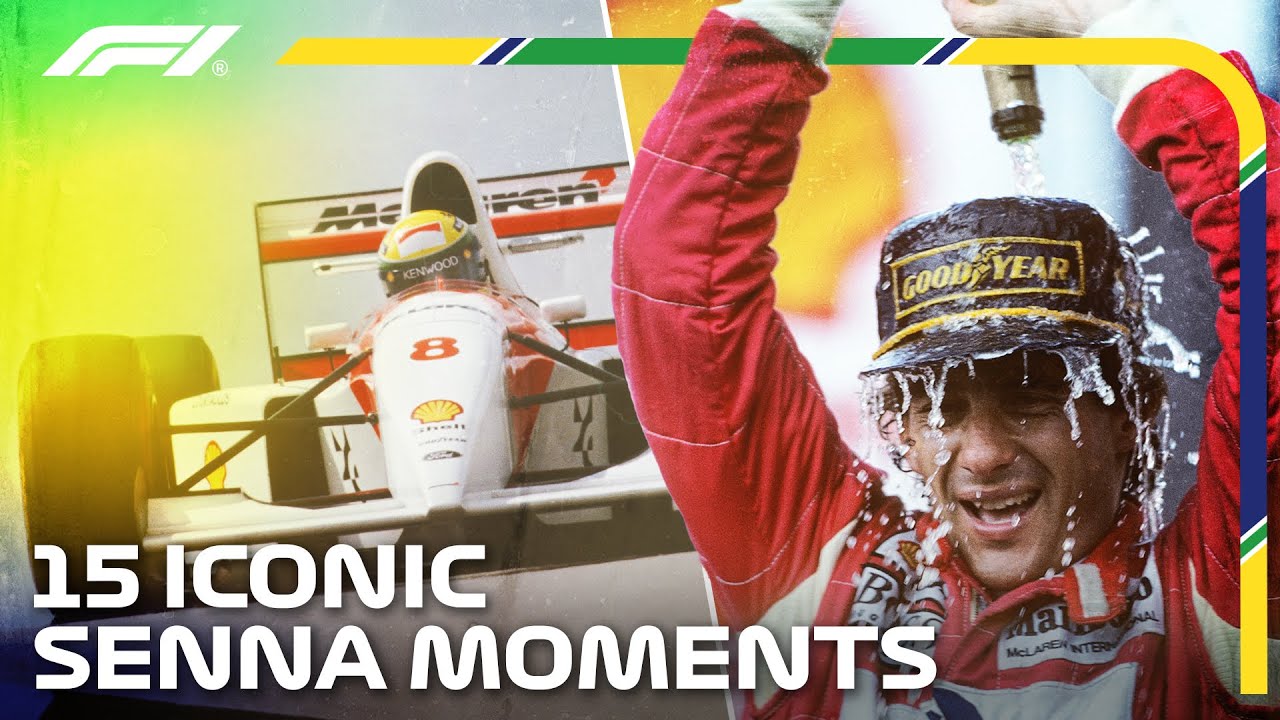 15 Iconic Ayrton Senna Moments