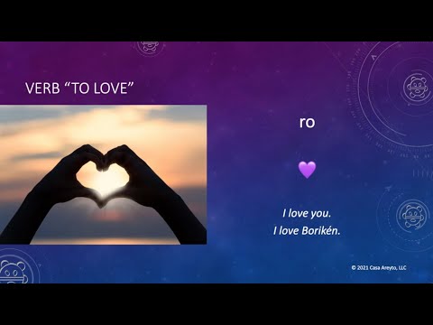 Let's Talk Taíno 11 - I love... You love...