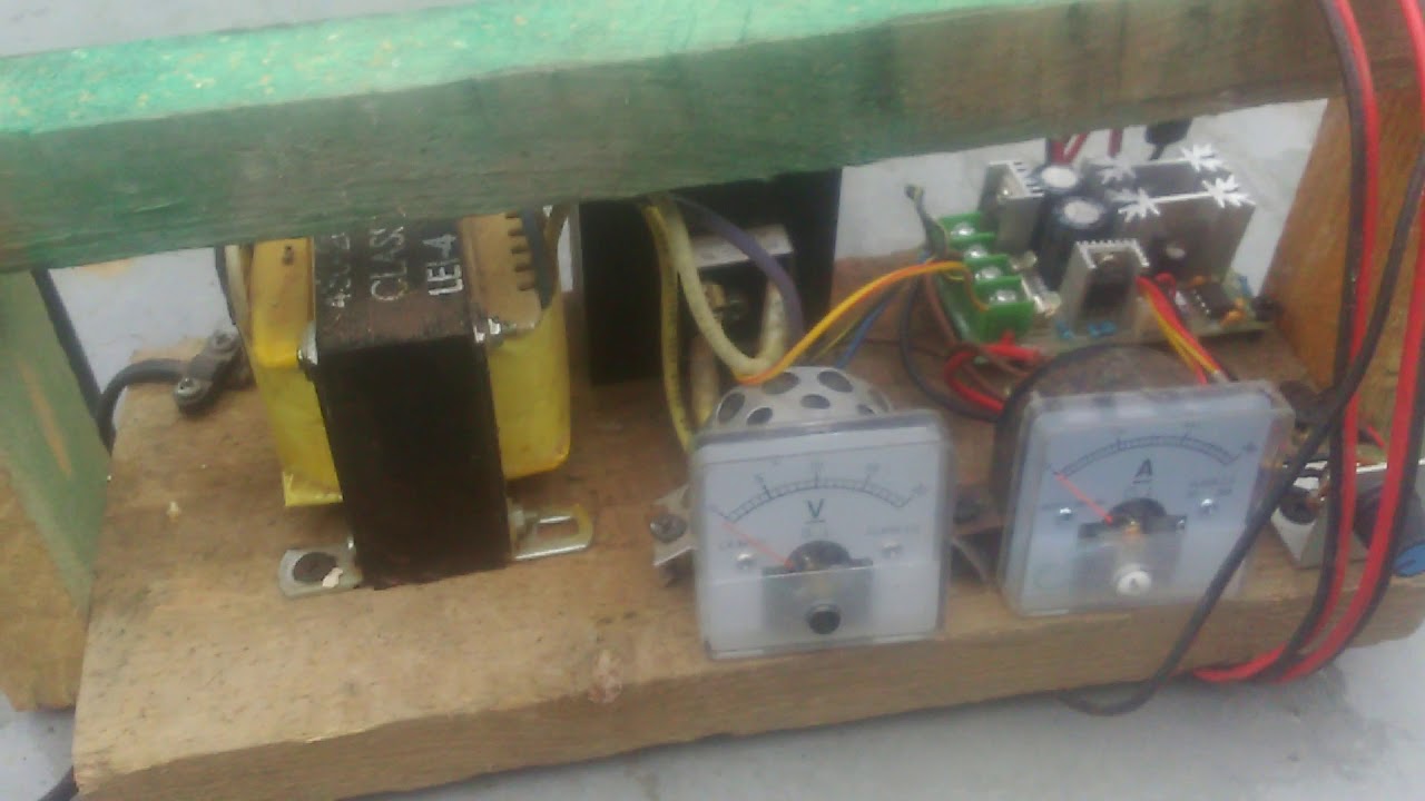 Prostownik samoróbka z UPS