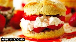 Quick-Fix Dessert | Strawberry Shortcake Biscuits 🍓