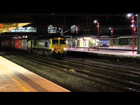 Freightliner 66509 4M63 Felixstowe to Ditton