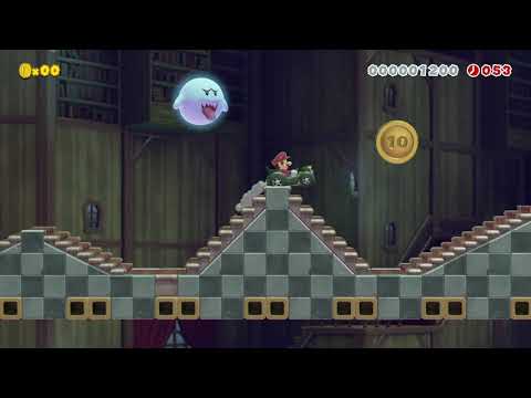 Super Mario Maker 2 - ExciteBike: Ghost Rider by Bird dude - No Commentary