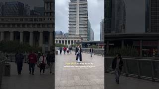 🙊A city where no one speaks English