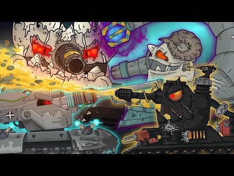 Gladiatorial Fights: Waffenträgen + rescue of Mons - Cartoons about tanks