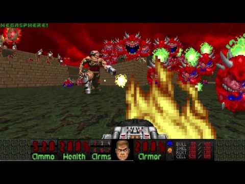 DOOM II - Hell Revealed 2 - MAP 32 (Playground) - UV-Max in 4:23 (TAS)
