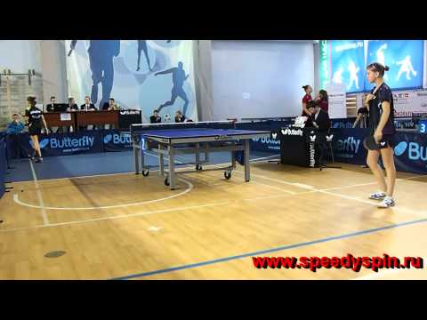 ТОП -24 2014 по настольному теннису,Волошина - Либацкая.