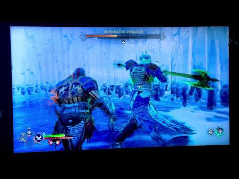 How to defeat Fraekni the zealous In God of war Ragnarok 