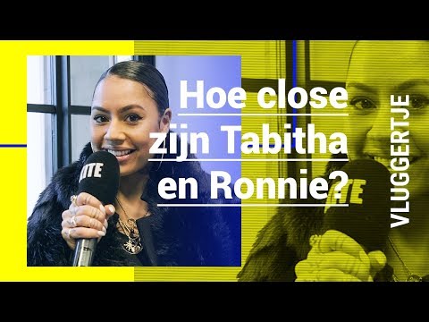 TABITHA over haar VRIENDSCHAP met RONNIE FLEX | Vluggertje