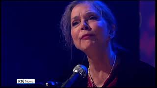 Nanci Griffith&#39;s death reported on RTÉ News (13th August 2021)