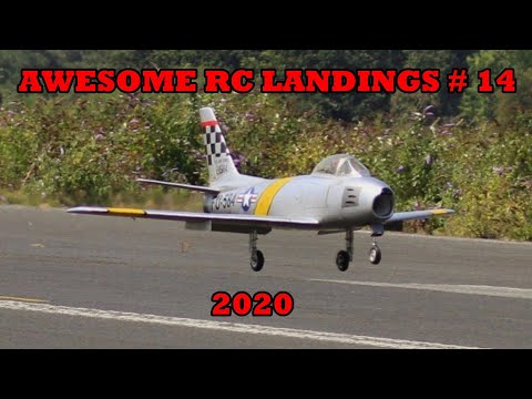"AWESOME RC LANDINGS" SPORTS & FIGHTER JETS ETC LANDINGS # 14 TBOBBORAP1 - 2020