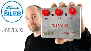 Video thumbnail for Analog Fox Tone Machine Fuzz/Octave Pedal by intheblues