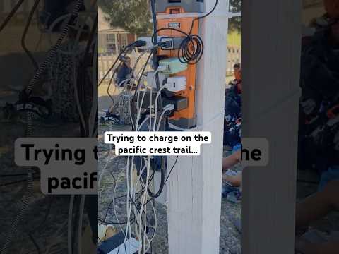 Trying To Charge Your Phone On Trail...