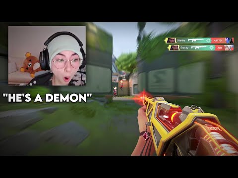 Streamers React to My Insane Guardian Aim... | VALORANT