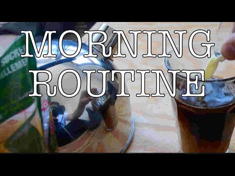 God's Racetrack: MORNING ROUTINE