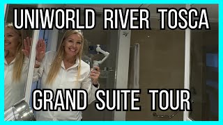 Inside the Most Luxurious River Cruise Cabin. River Tosca 2025