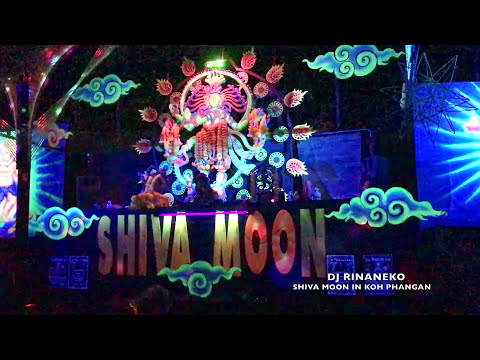 DJ Rinaneko Trance at Shiva moon in Koh Phangan
