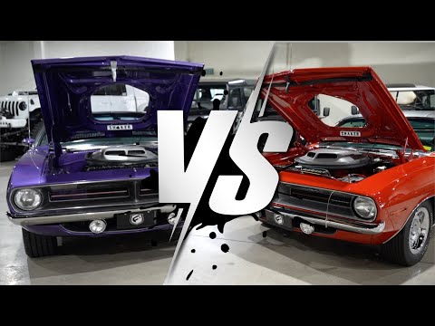 1970's Plymouth CUDA 426 Hemi VS 440 6-pack | Fusion Motor Company
