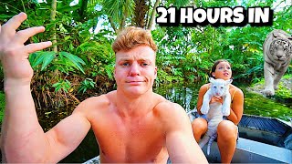 LAST TO LEAVE SINKING BOAT WITH BABY TIGER WINS $10,000!