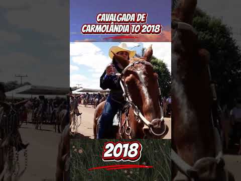 Cavalgada de Carmolândia Tocantins 2018