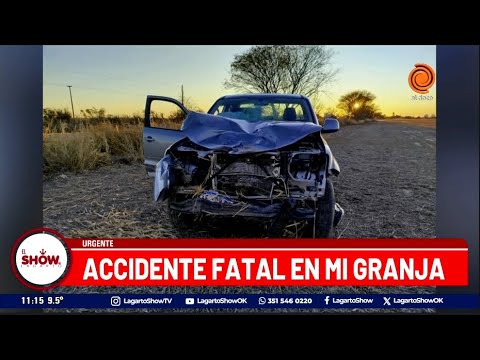 Accidente fatal en Mi Granja   Noticias de Córdoba