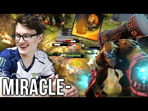 Miracle- trying Earthshaker gh Roam Style - Dota 2