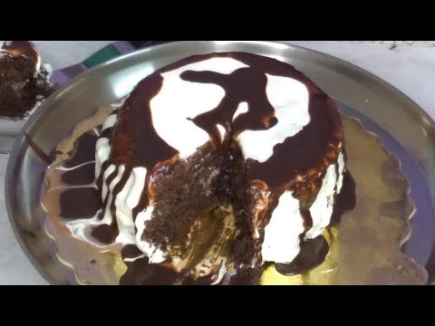 no oven eggless chocolate Cake