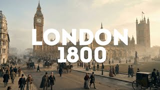 London in the 1800s (AI Reconstruction) #History #1800 #London