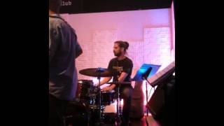 Drum cam Alessio Romano Live at something jazz club Manhattan