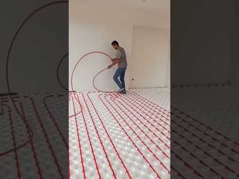 Heating systems (underfloor heating ) #shorts