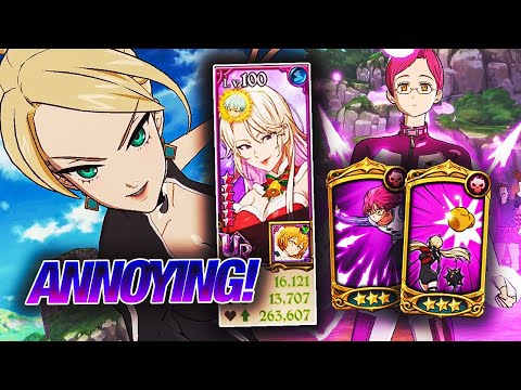 FES UNITS HATE THIS ULTIMATE ATTACK SEAL TEAM! RED GOWTHER & BLUE ROXY GEARED PVP | 7DS: Grand Cross