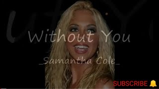 Without You lyrics - Natalie Cole