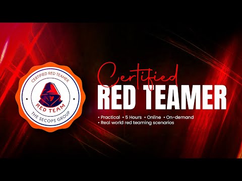 Certified Red Teamer