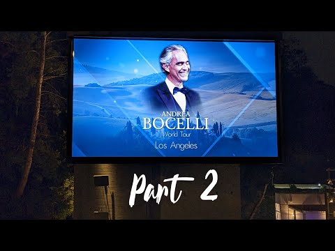 ANDREA BOCELLI, Hollywood Bowl  05.09.23 ... (Part 2)