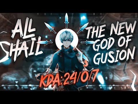 Perfect KDA!!Smooth and Fast Gusion Gameplay By ign VVitch - Skin Giveaway