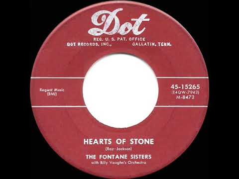 1955 HITS ARCHIVE: Hearts Of Stone - Fontane Sisters (a #1 record)