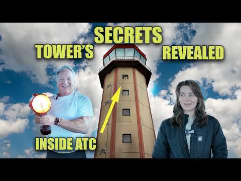 DEMYSTIFIED: What it’s REALLY Like Inside An Air Traffic Control Tower!