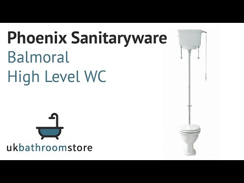 Phoenix Sanitaryware - Balmoral High Level WC - BA043