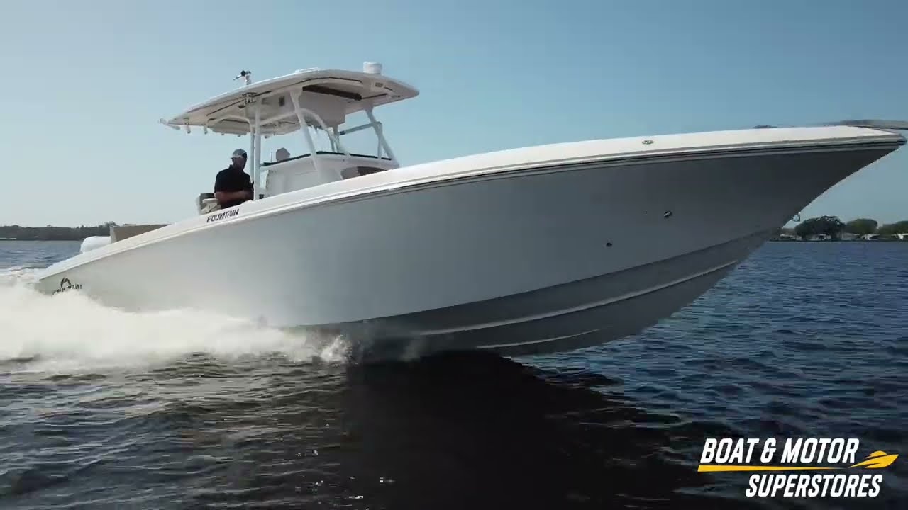 Fountain 34CC - Trailer