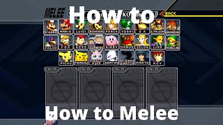 Unlocking All Melee Characters - Super Smash Bros. Melee