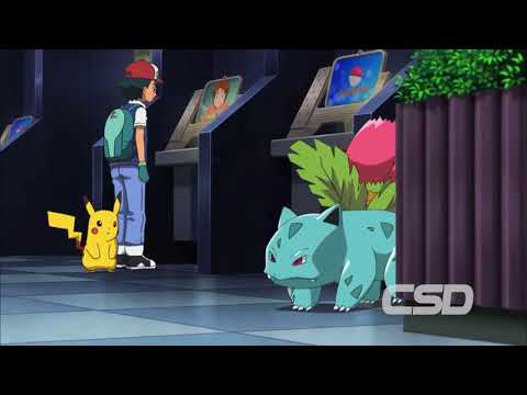 Pikachu playing with Lysaur | Pokemon The Movie I Choose You