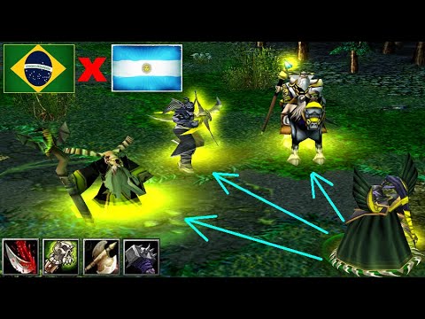 DOTA BRASIL VS ARGENTINA | DEATHMATCH | CaverninhaVZP (Mortred)