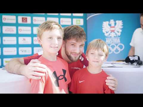 Sport, Spaß und Selfies mit Olympia-Held:innen