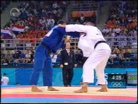 zurab zviadauri vs francesco lepre olympic games athen 2004