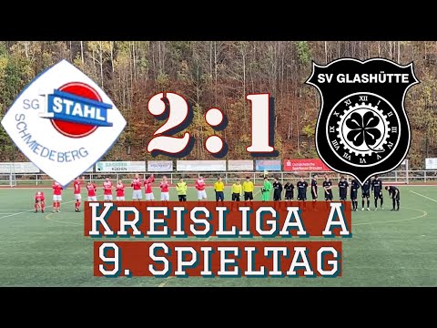 SV Glashütte bei Stahl Schmiedeberg 🖤🤍 Kreisliga A - 9. Spieltag ⚽️ 5.11.2022 | Highlights