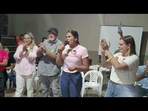 ALIANÇA-TO:  1ª  DAMA  KARYNNE  SOTERO FAZ DISCURSO EMOCIONANTE EM APOIO À PROF. DORINHA
