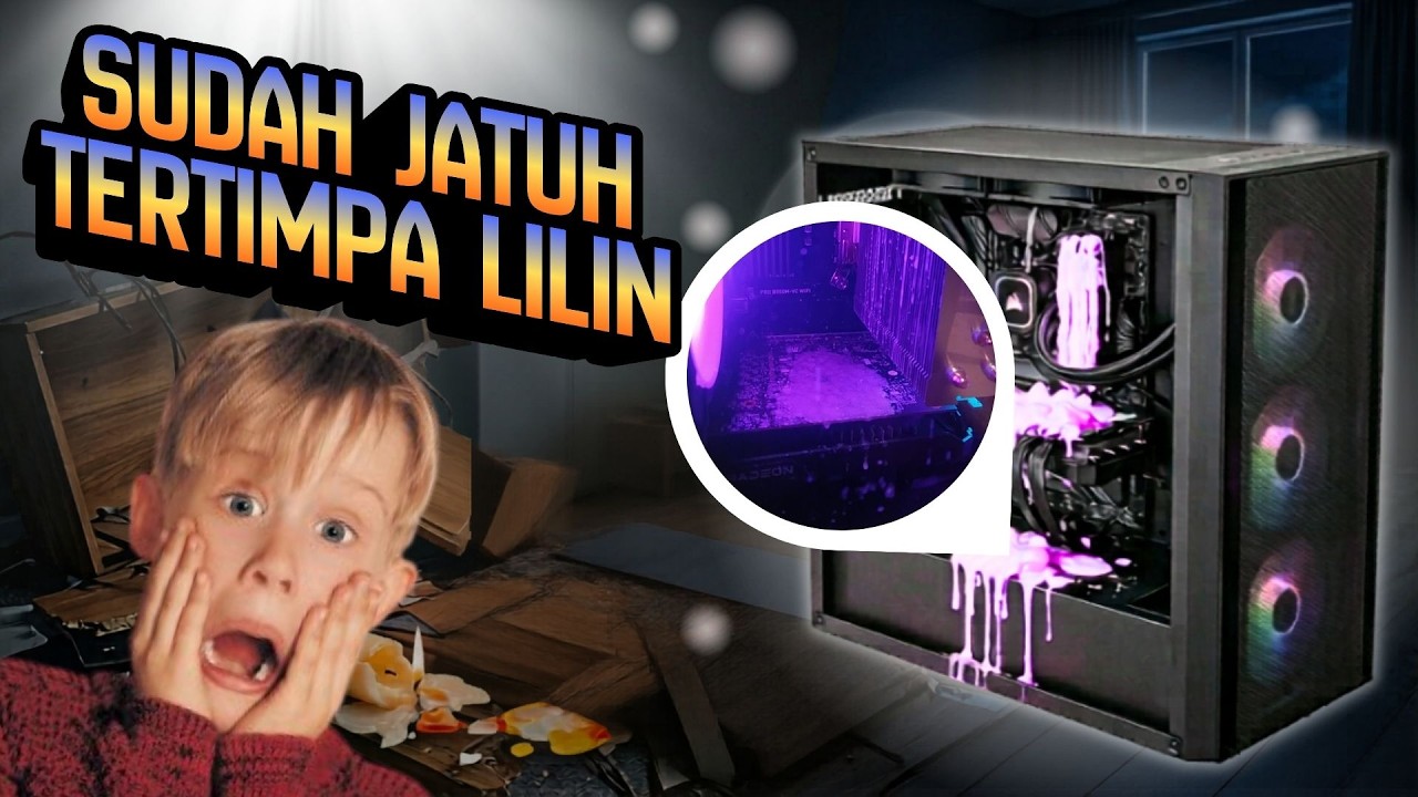 🔴 Live Stream #349 Enak-enak Tidur, PC Malah Kena Lelehan Lilin Apes Banget!