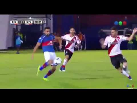 Gol de Driussi - Tigre 0 - 2 River - Primera División 2016/17 - Fecha 20
