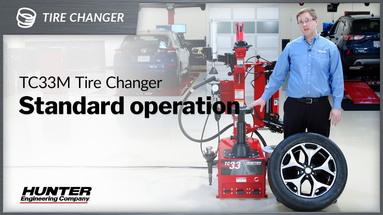 Center-Clamp Tire Changers  Hunter Engineering Company®