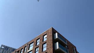 Drone inspection of building facade for cladding/building defects